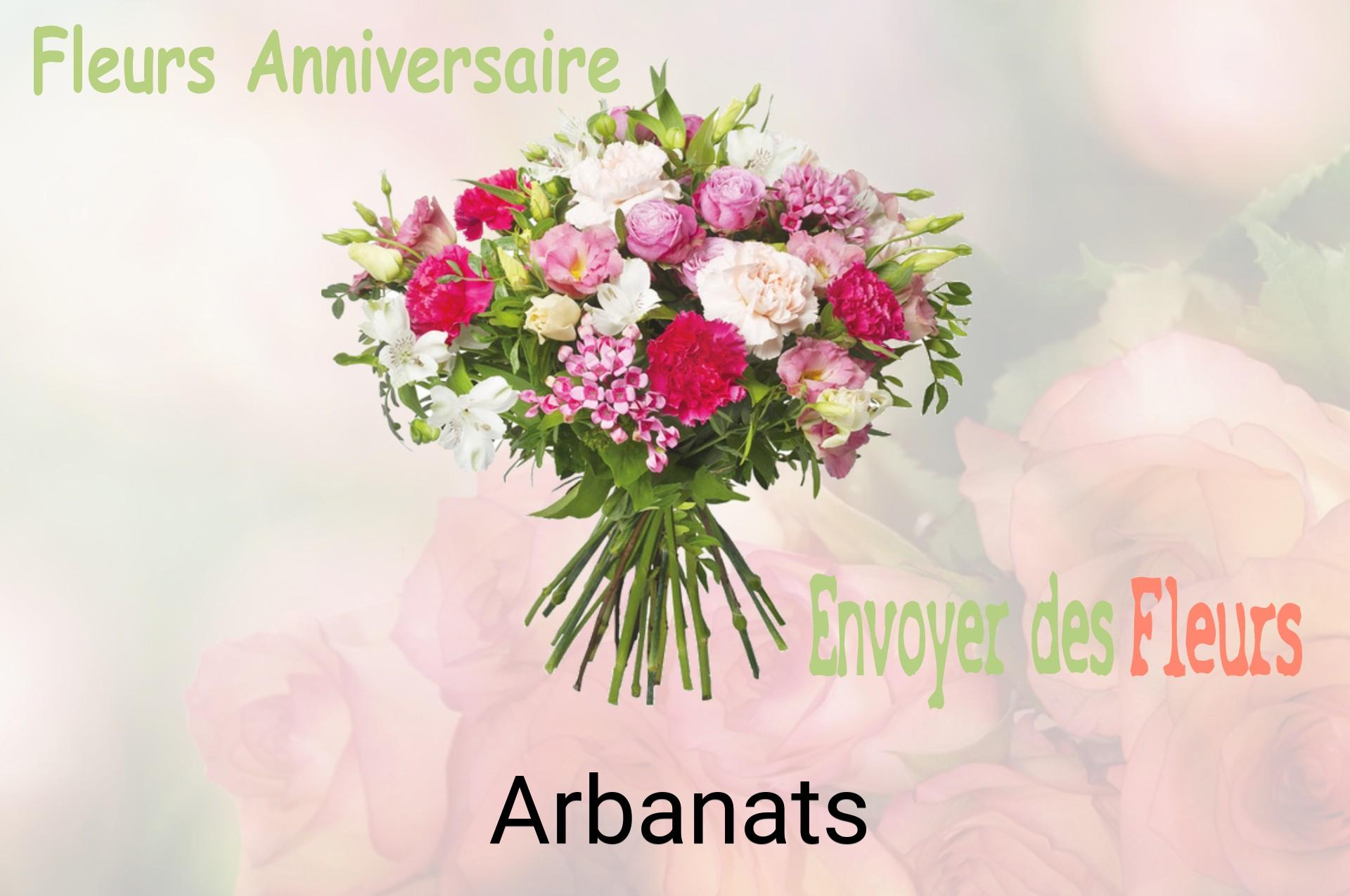 Bouquet de fleurs d’anniversaire livré à Arbanats